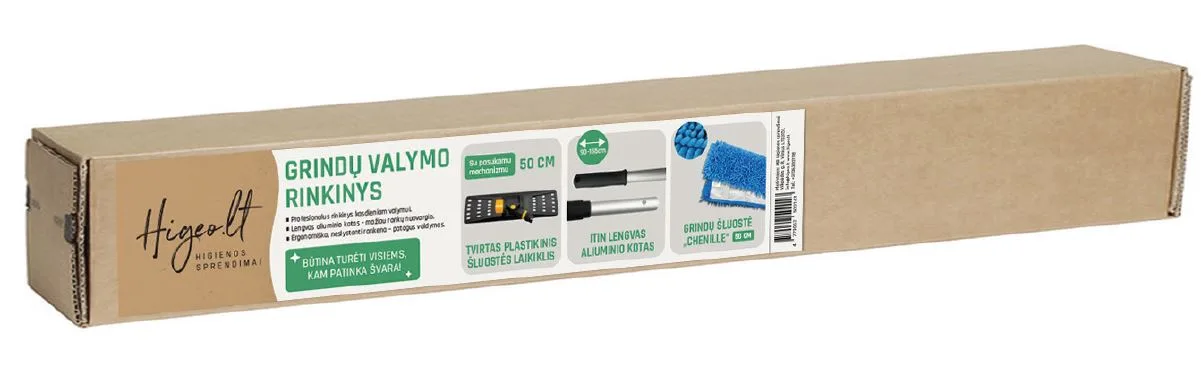 Profesionalus grindu valymo rinkinys