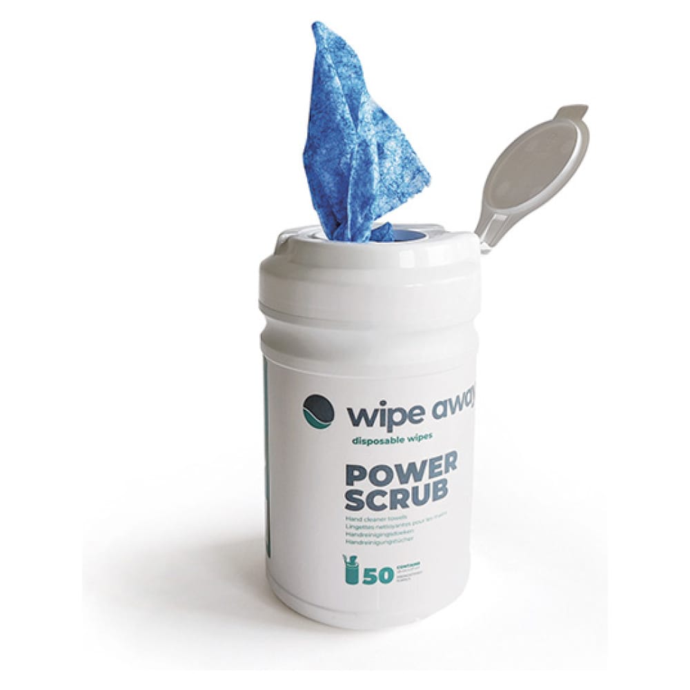 Drėgnos šveičiančios servetėlės Power Scrub